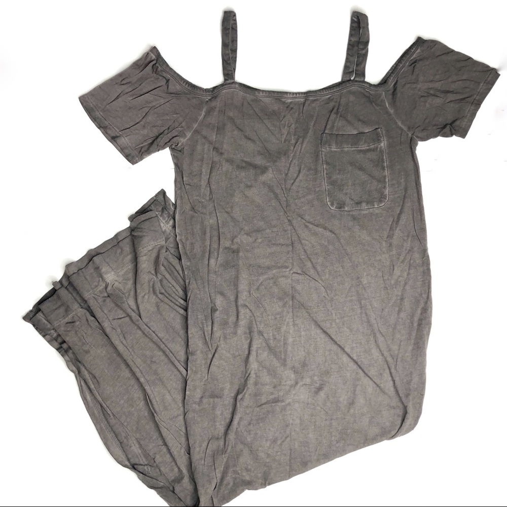 Anthro Cloth & Stone Juliette Dress Cold Shoulder